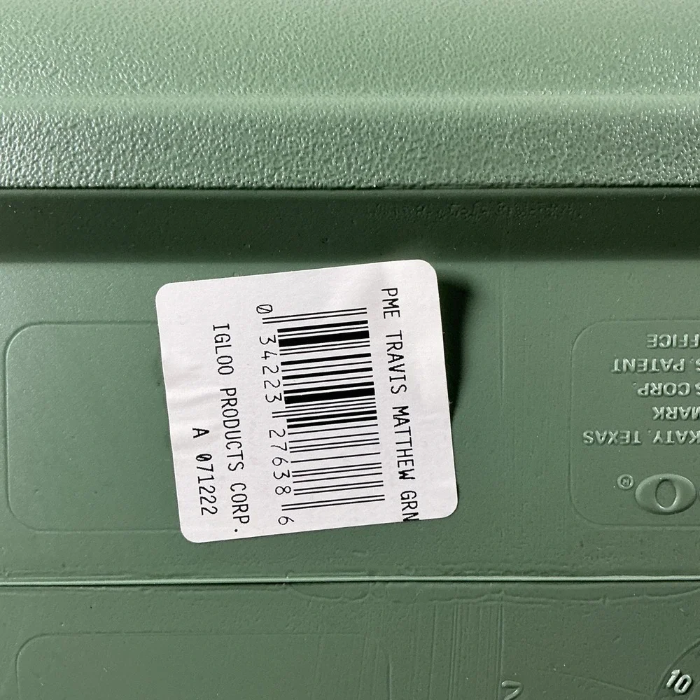 Igloo TravisMathew The 7s Club Playmate Elite Cooler Green Tie Dye 16 Qt